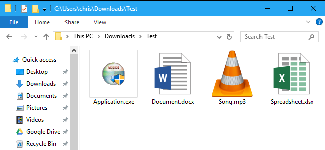 Как показывать расширение файлов в Windows 7, 8, 10